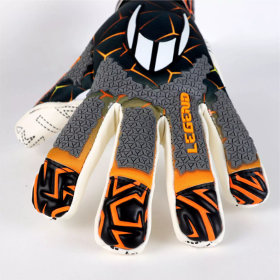 Guante de Portero - SSG LEGEND III NG ORANGE CELL - Guante corte Negativo -Dorso Detalle- HOSOCCER CANARIAS